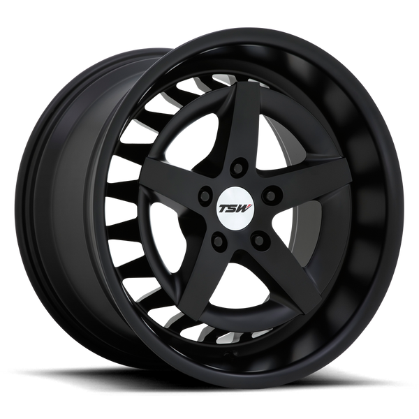 TSW DEGNER SEMI GLOSS BLACK Wheels for 2015-2020 ACURA TLX [] - 18X8.5 40 MM - 18"  - (2020 2019 2018 2017 2016 2015)