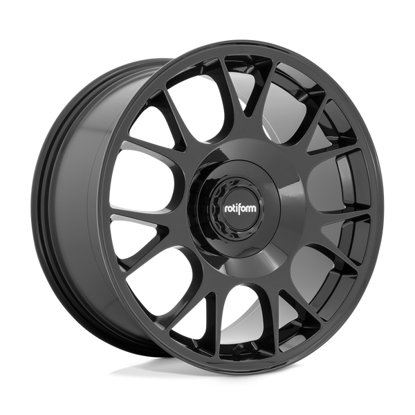 Rotiform 1PC R187 TUF-R GLOSS BLACK Wheels for 2017-2022 ACURA ILX [] - 19X8.5 45 mm - 19"  - (2022 2021 2020 2019 2018 2017)