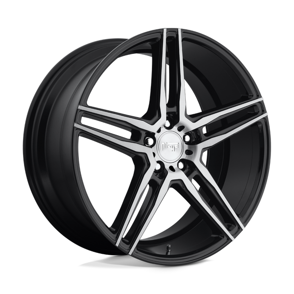 Niche 1PC M169 TURIN MATTE BLACK MACHINED Wheels for 2015-2020 ACURA TLX [] - 19X8.5 45 MM - 19"  - (2020 2019 2018 2017 2016 2015)