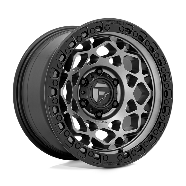 Fuel 1PC D784 UNIT GUNMETAL WITH MATTE BLACK RING Wheels for 2021-2022 FORD BRONCO [] - 17X9 -12 MM - 17"  - (2022 2021)