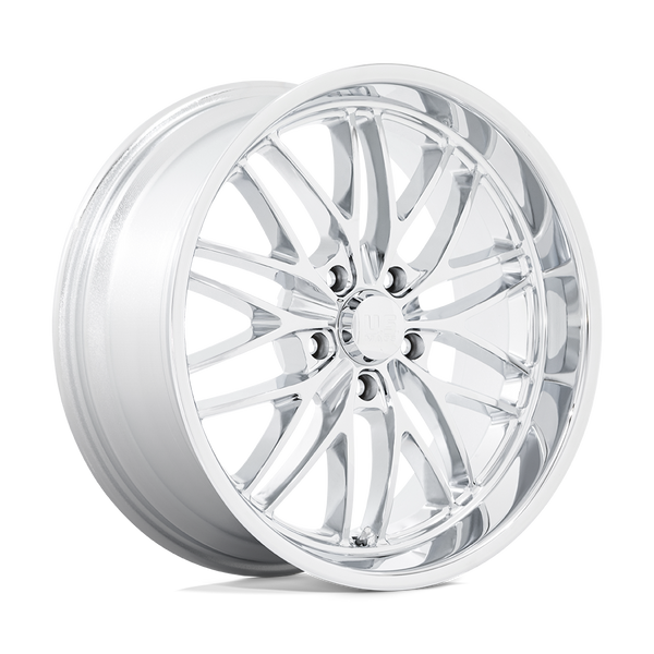 US Mag 1PC U140 SANTA CRUZ CHROME Wheels for 2018-2022 JEEP WRANGLER [] - 22X9 15 MM - 22"  - (2022 2021 2020 2019 2018)