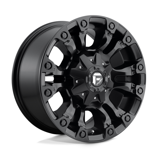 Fuel 1PC D560 VAPOR MATTE BLACK Wheels for 2010-2020 FORD F-150 [] - 17X9 1 MM - 17"  - (2020 2019 2018 2017 2016 2015 2014 2013 2012 2011 2010)