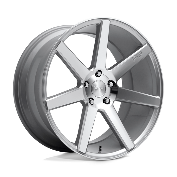 Niche 1PC M179 VERONA GLOSS SILVER MACHINED Wheels for 2004-2008 ACURA TL TYPE-S [] - 19X8.5 35 mm - 19"  - (2008 2007 2006 2005 2004)