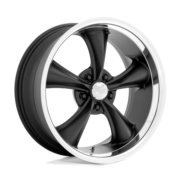 American Racing Vintage VN338 BOSS TT TEXTURED BLACK WITH DIAMOND CUT LIP Wheels for 2022-2023 ACURA MDX [] - 20X8.5 28 mm - 20"  - (2023 2022)