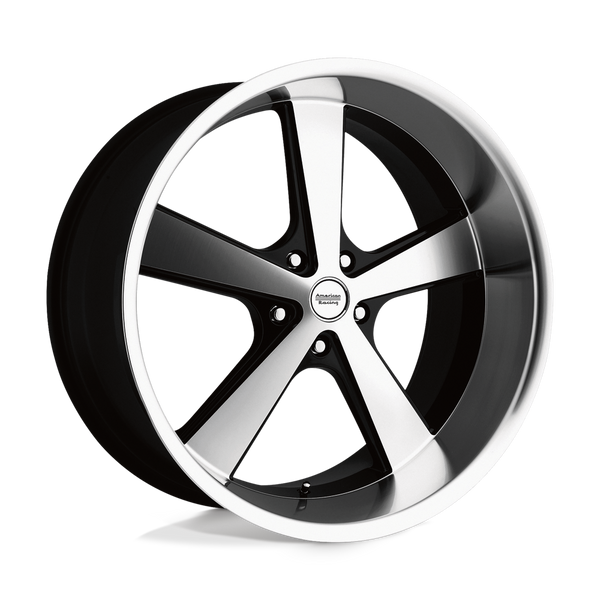 American Racing Vintage VN701 NOVA GLOSS BLACK MACHINED Wheels for 2014-2016 ACURA MDX [] - 18X9 35 mm - 18"  - (2016 2015 2014)