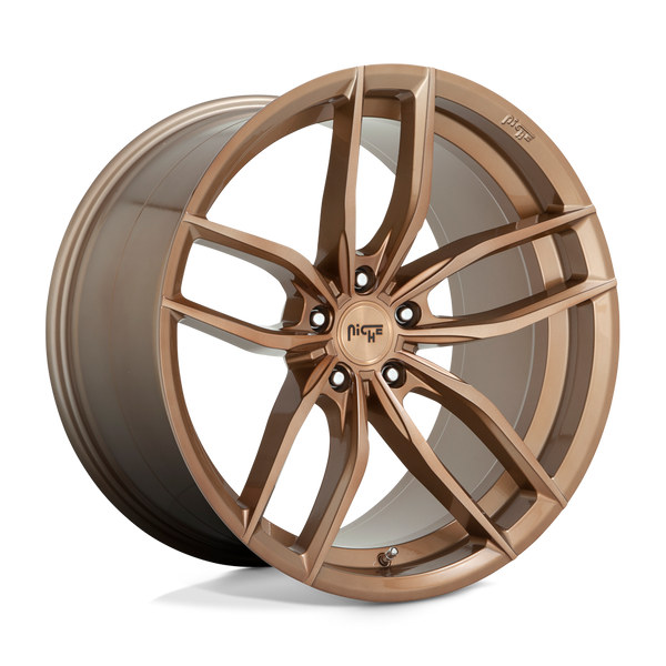 Niche 1PC M202 VOSSO GLOSSY BRONZE BRUSHED Wheels for 2009-2014 ACURA TL [] - 19X8.5 35 mm - 19"  - (2014 2013 2012 2011 2010 2009)