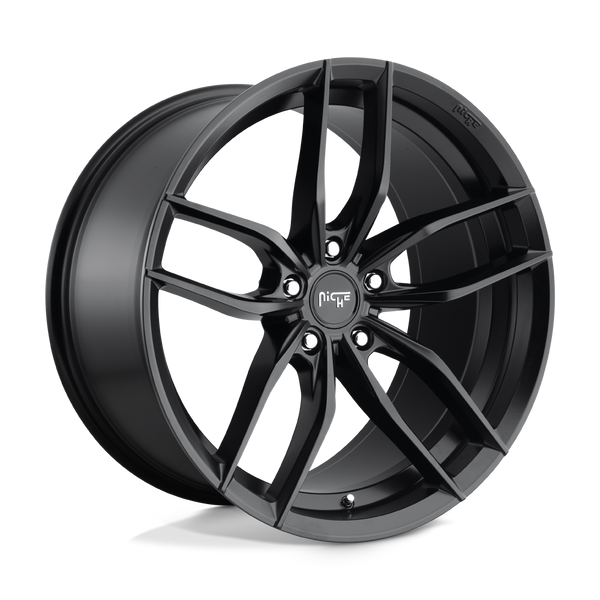 Niche 1PC M203 VOSSO MATTE BLACK Wheels for 2014-2020 ACURA RLX [] - 18X8 40 mm - 18"  - (2020 2019 2018 2017 2016 2015 2014)