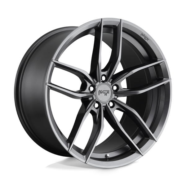 Niche 1PC M204 VOSSO MATTE ANTHRACITE Wheels for 2014-2020 ACURA RLX [] - 19X8.5 35 mm - 19"  - (2020 2019 2018 2017 2016 2015 2014)
