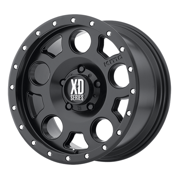 XD XD126 ENDURO PRO SATIN BLACK WITH REINFORCING RING Wheels for 2021-2022 FORD BRONCO [] - 20X9 18 MM - 20"  - (2022 2021)