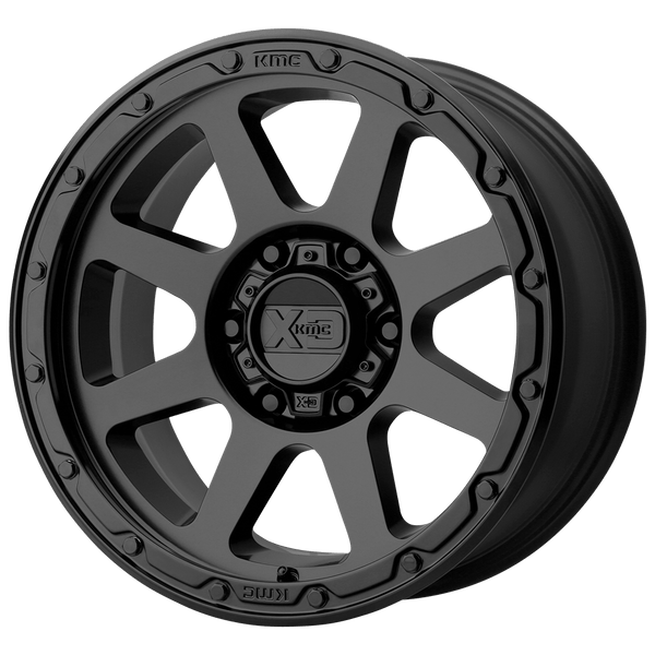 XD XD134 ADDICT 2 MATTE BLACK Wheels for 2020-2022 JEEP GLADIATOR [] - 17X9 18 MM - 17"  - (2022 2021 2020)