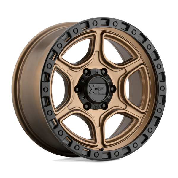 XD XD139 PORTAL SATIN BRONZE SATIN BLACK LIP Wheels for 2022-2023 TOYOTA TUNDRA [] - 18X8.5 18 MM - 18"  - (2023 2022)