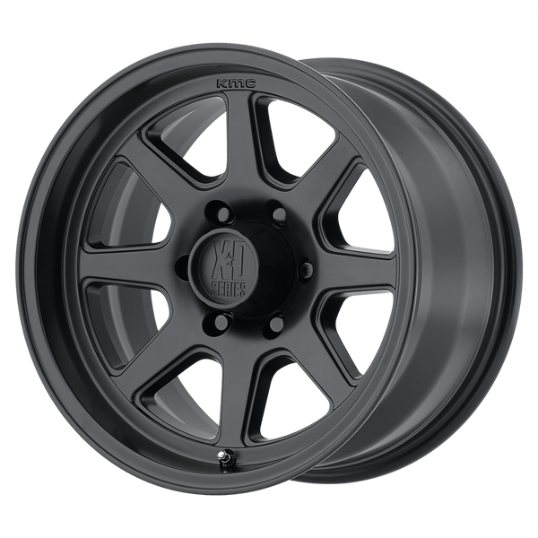 XD XD301 TURBINE SATIN BLACK Wheels for 2019-2022 FORD RANGER [] - 17X9 18 MM - 17"  - (2022 2021 2020 2019)