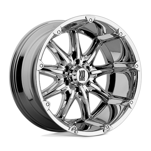 XD XD779 BADLANDS CHROME Wheels for 2019-2022 FORD RANGER [] - 18X9 18 MM - 18"  - (2022 2021 2020 2019)