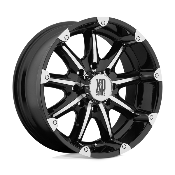 XD XD779 BADLANDS GLOSS BLACK MACHINED Wheels for 2019-2022 FORD RANGER [] - 20X9 18 MM - 20"  - (2022 2021 2020 2019)