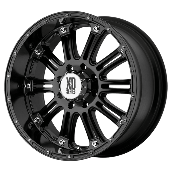 XD XD795 HOSS GLOSS BLACK Wheels for 2019-2022 FORD RANGER [] - 20X9 18 MM - 20"  - (2022 2021 2020 2019)