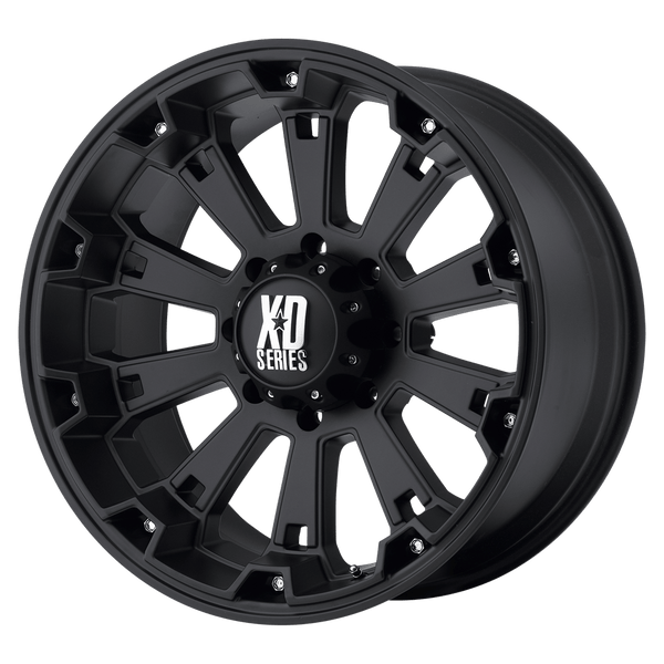 XD XD800 MISFIT MATTE BLACK Wheels for 2021-2023 FORD F-150 [] - 17X9 0 MM - 17"  - (2023 2022 2021)