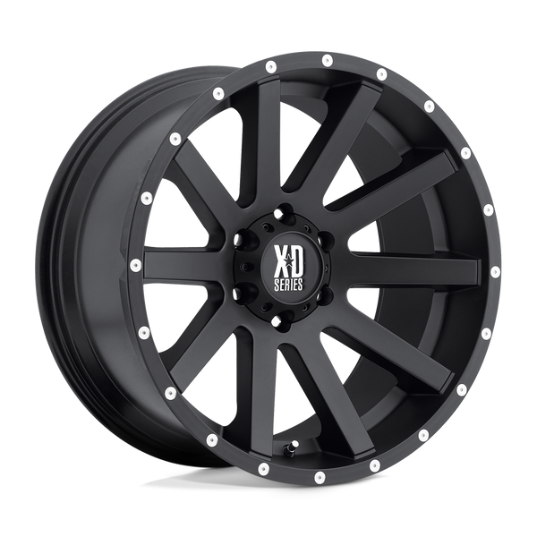 XD XD818 HEIST SATIN BLACK Wheels for 2019-2023 ACURA RDX [] - 18X8 35 mm - 18"  - (2023 2022 2021 2020 2019)