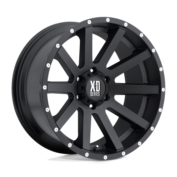 XD XD818 HEIST SATIN BLACK Wheels for 2007-2021 FORD EXPEDITION [] - 22X10 12 MM - 22"  - (2021 2020 2019 2018 2017 2016 2015 2014 2013 2012 2011 2010 2009 2008 2007)