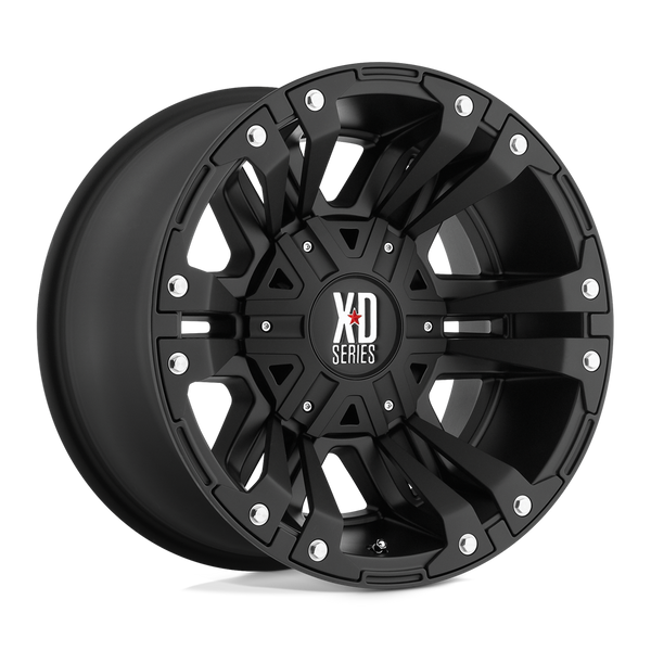 XD XD822 MONSTER II MATTE BLACK Wheels for 2021-2022 FORD BRONCO [] - 17X9 30 MM - 17"  - (2022 2021)