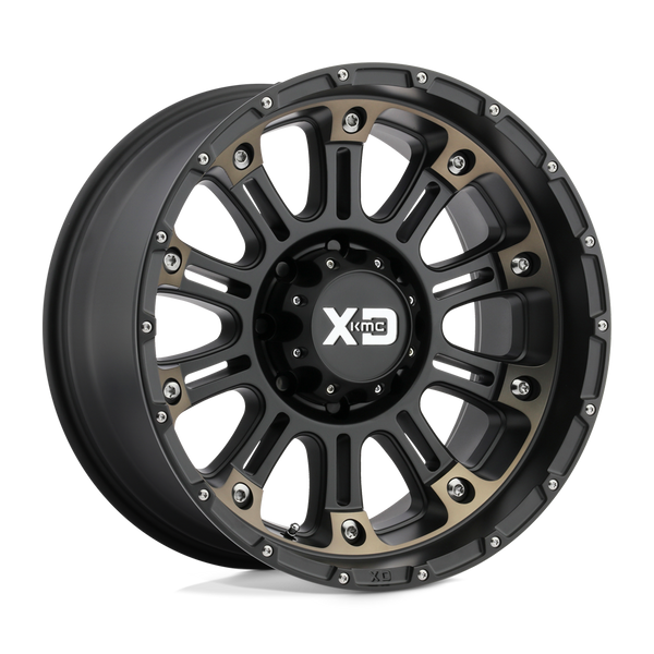 XD XD829 HOSS II SATIN BLACK MACHINED DARK TINT Wheels for 2007-2021 FORD EXPEDITION [] - 20X9 0 MM - 20"  - (2021 2020 2019 2018 2017 2016 2015 2014 2013 2012 2011 2010 2009 2008 2007)