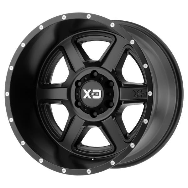 XD XD832 FUSION SATIN BLACK Wheels for 2010-2020 FORD F-150 [] - 20X9 18 mm - 20"  - (2020 2019 2018 2017 2016 2015 2014 2013 2012 2011 2010)