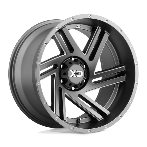 XD XD835 SWIPE SATIN GRAY MILLED Wheels for 2021-2023 ACURA TLX [] - 17X9 30 mm - 17"  - (2023 2022 2021)