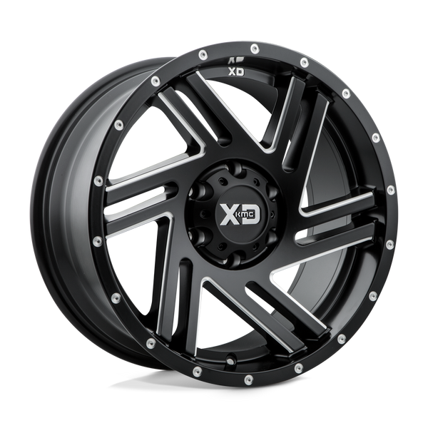 XD XD835 SWIPE SATIN BLACK MILLED Wheels for 2019-2023 ACURA RDX [] - 17X9 30 mm - 17"  - (2023 2022 2021 2020 2019)