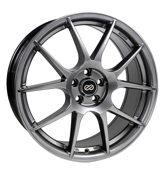 Enkei YS5 Hyper Black Wheels for 2019-2022 HONDA INSIGHT [] - 16x7 45 mm - 16"  - (2022 2021 2020 2019)