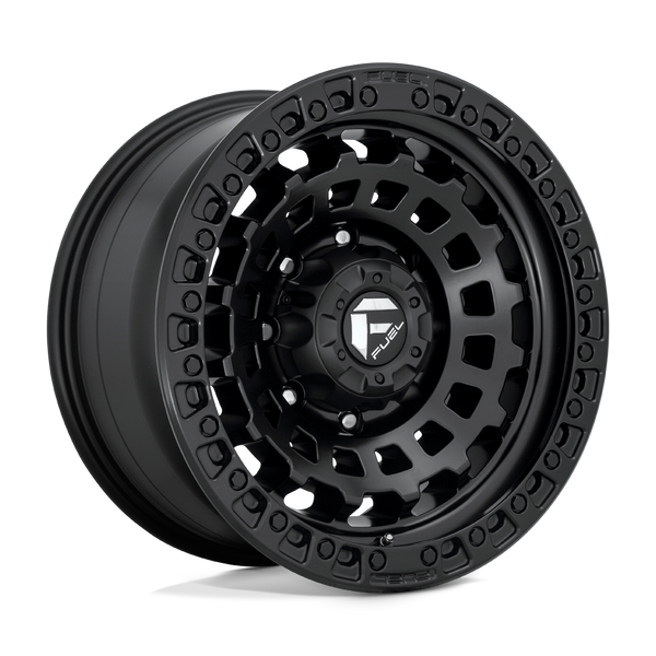 Fuel 1PC D633 ZEPHYR MATTE BLACK Wheels for 2009-2014 ACURA TL [] - 17X8.5 34 mm - 17"  - (2014 2013 2012 2011 2010 2009)