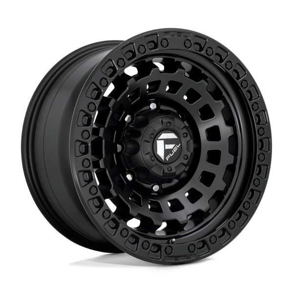 Fuel 1PC D633 ZEPHYR MATTE BLACK Wheels for 2010-2020 FORD F-150 [] - 18X9 1 mm - 18"  - (2020 2019 2018 2017 2016 2015 2014 2013 2012 2011 2010)