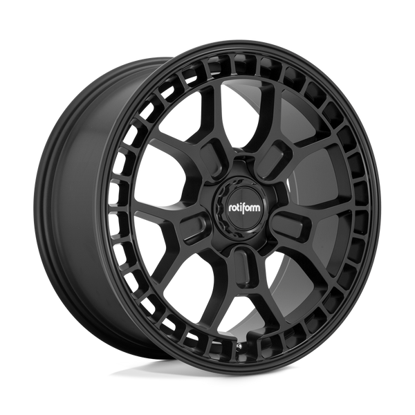 Rotiform 1PC R180 ZMO-M MATTE BLACK Wheels for 2004-2008 ACURA TL TYPE-S [] - 19X8.5 35 mm - 19"  - (2008 2007 2006 2005 2004)