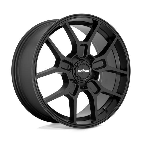 Rotiform 1PC R177 ZMO MATTE BLACK Wheels for 2004-2008 ACURA TL TYPE-S [] - 19X8.5 35 mm - 19"  - (2008 2007 2006 2005 2004)