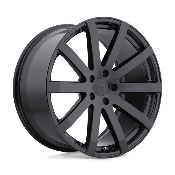 TSW BROOKLANDS MATTE BLACK Wheels for 2004-2008 ACURA TL TYPE-S [] - 17X8 40 mm - 17"  - (2008 2007 2006 2005 2004)