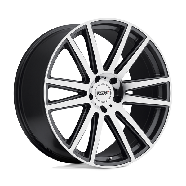 TSW GATSBY GUNMETAL W/ MIRROR-CUT FACE Wheels for 2022-2023 ACURA MDX [] - 22X9 35 mm - 22"  - (2023 2022)