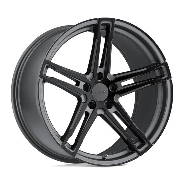 TSW MECHANICA MATTE GUNMETAL W/ MATTE BLACK FACE Wheels for 2009-2014 ACURA TL [] - 17X8 35 mm - 17"  - (2014 2013 2012 2011 2010 2009)