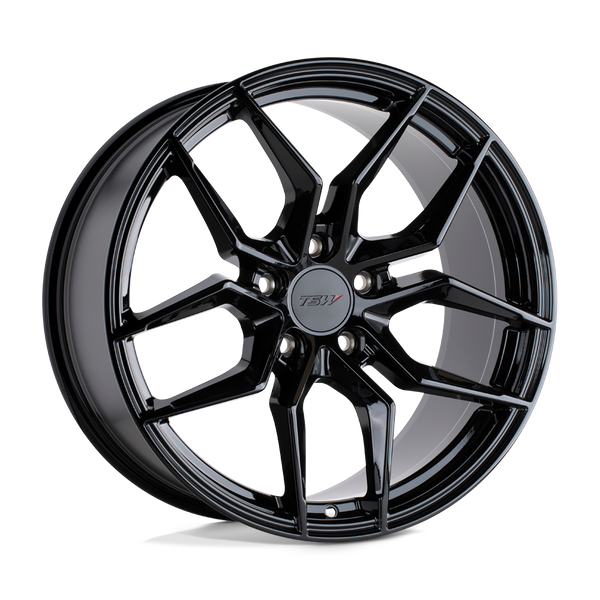 TSW SILVANO GLOSS BLACK Wheels for 2013-2018 ACURA MDX [] - 20X8.5 35 mm - 20"  - (2018 2017 2016 2015 2014 2013)