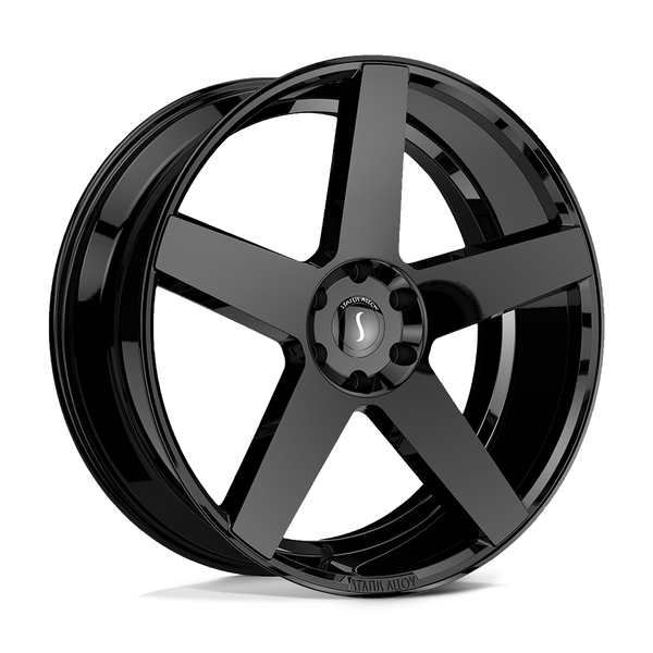 Status EMPIRE GLOSS BLACK Wheels for 2021-2022 CHEVROLET TAHOE [] - 26X10 25 MM - 26"  - (2022 2021)