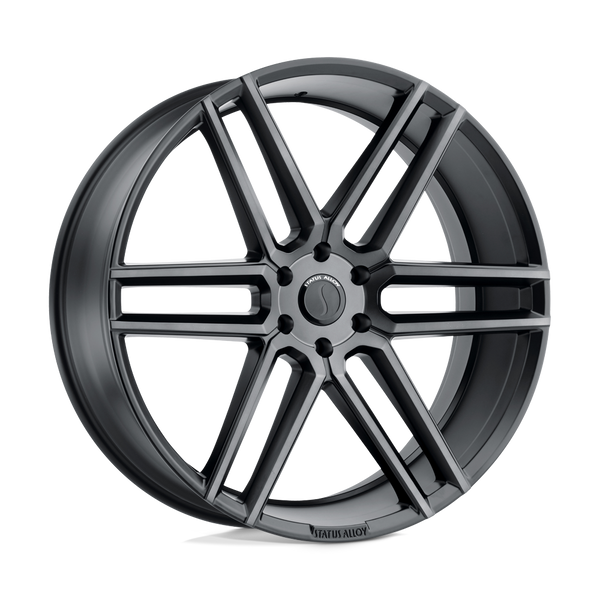 Status TITAN CARBON GRAPHITE Wheels for 2022-2023 TOYOTA TUNDRA [] - 22X9.5 15 MM - 22"  - (2023 2022)