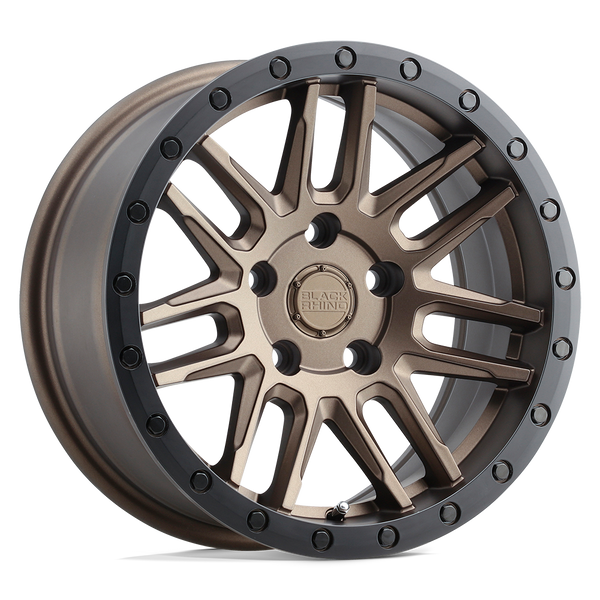 Black Rhino ARCHES BRONZE W/ BLACK RING Wheels for 2022-2022 FORD MAVERICK [] - 18X8 30 MM - 18"  - (2022)