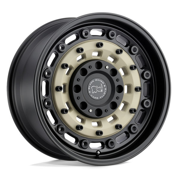 Black Rhino ARSENAL SAND ON BLACK Wheels for 2015-2022 FORD MUSTANG ECOBOOST [] - 17X8 30 mm - 17"  - (2022 2021 2020 2019 2018 2017 2016 2015)