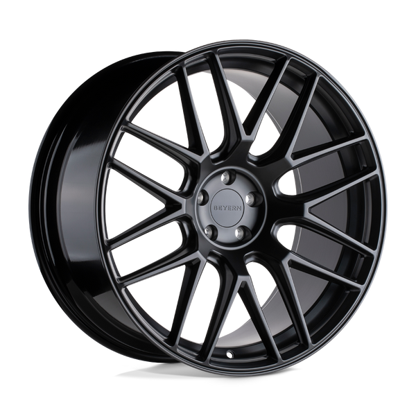 Beyern AUTOBAHN MATTE BLACK Wheels for 2014-2020 ACURA RLX [] - 17X8 35 mm - 17"  - (2020 2019 2018 2017 2016 2015 2014)