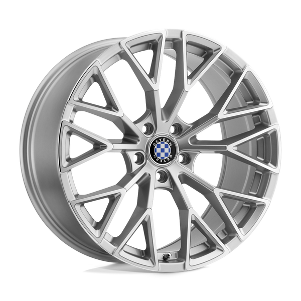 Beyern ANTLER SILVER W/ MIRROR CUT FACE Wheels for 2021-2023 ACURA TLX [] - 20X9 32 mm - 20"  - (2023 2022 2021)