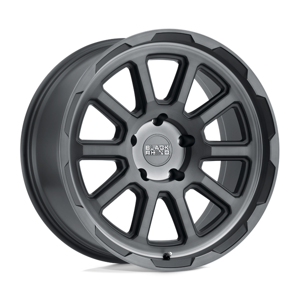 Black Rhino CHASE BRUSHED GUNMETAL Wheels for 2021-2022 FORD BRONCO [] - 18X8.5 0 MM - 18"  - (2022 2021)