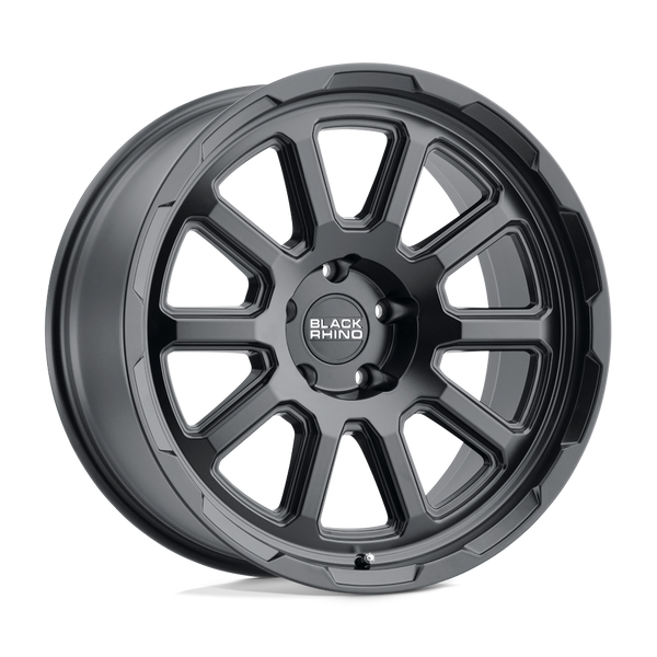 Black Rhino CHASE MATTE BLACK Wheels for 2021-2023 FORD F-150 [] - 18X9 12 MM - 18"  - (2023 2022 2021)