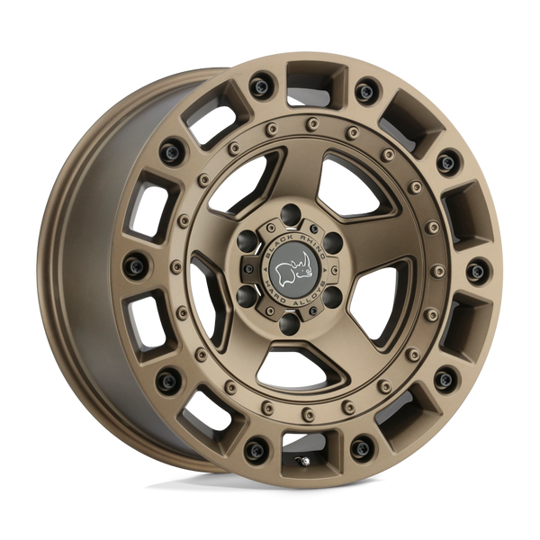 Black Rhino CINCO BRONZE W/ BLACK BOLTS Wheels for 2007-2021 FORD EXPEDITION [] - 20X9.5 12 MM - 20"  - (2021 2020 2019 2018 2017 2016 2015 2014 2013 2012 2011 2010 2009 2008 2007)