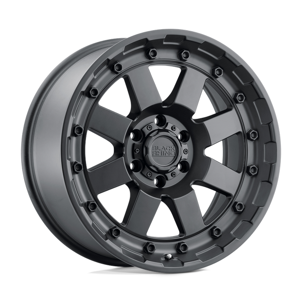 Black Rhino CLEGHORN MATTE BLACK Wheels for 2021-2022 FORD BRONCO [] - 18X9 12 MM - 18"  - (2022 2021)