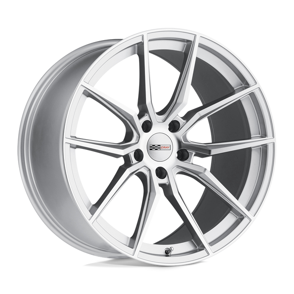 Cray SPIDER SILVER W/ MIRROR CUT FACE Wheels for 2004-2008 ACURA TL BASE 3.2L [] - 20X9 38 mm - 20"  - (2008 2007 2006 2005 2004)