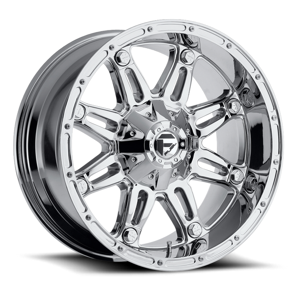 FUEL D530 Chrome Wheels for 2007-2018 JEEP WRANGLER - 22x9.5 08 mm - 22" - (2018 2017 2016 2015 2014 2013 2012 2011 2010 2009 2008 2007)