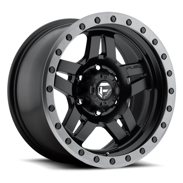 FUEL D557 Matte Black Wheels for 2007-2018 JEEP WRANGLER - 18x9 01 mm - 18" - (2018 2017 2016 2015 2014 2013 2012 2011 2010 2009 2008 2007)