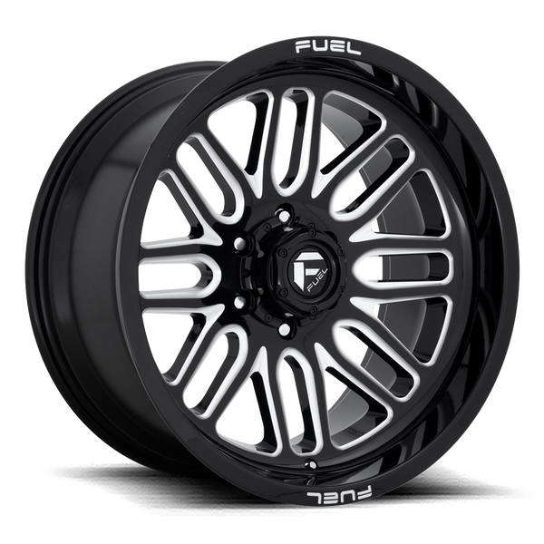 FUEL D662 Black w/ Milled Wheels for 2007-2018 JEEP WRANGLER - 20x9 01 mm - 20" - (2018 2017 2016 2015 2014 2013 2012 2011 2010 2009 2008 2007)